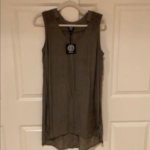 Dressy sleeveless top